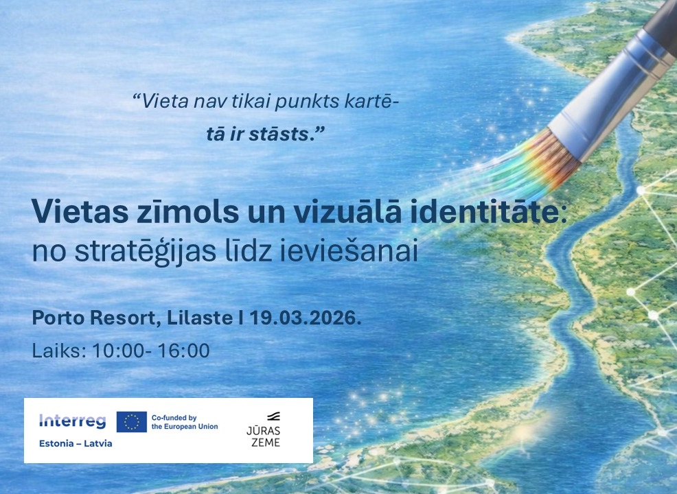 Aicinām piedalīties apmācībās “Vietas zīmols un vizuālā identitāte: no stratēģijas līdz ieviešanai”