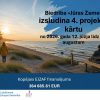 Biedrība “Jūras Zeme” izsludina projektu konkursa 4. kārtu Saulkrastu pilsētai un pagastam un Carnikavas pagastam